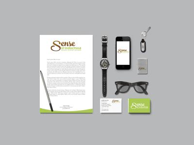 Thiết kế logo công ty du lịch Sense of Indochina